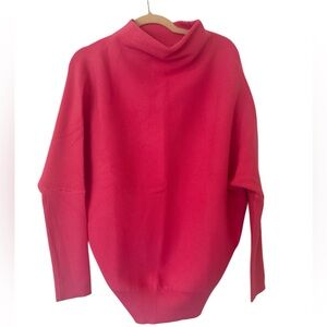 Bluivy Comfy Pullover Sweater in Hot Pink Size M/L